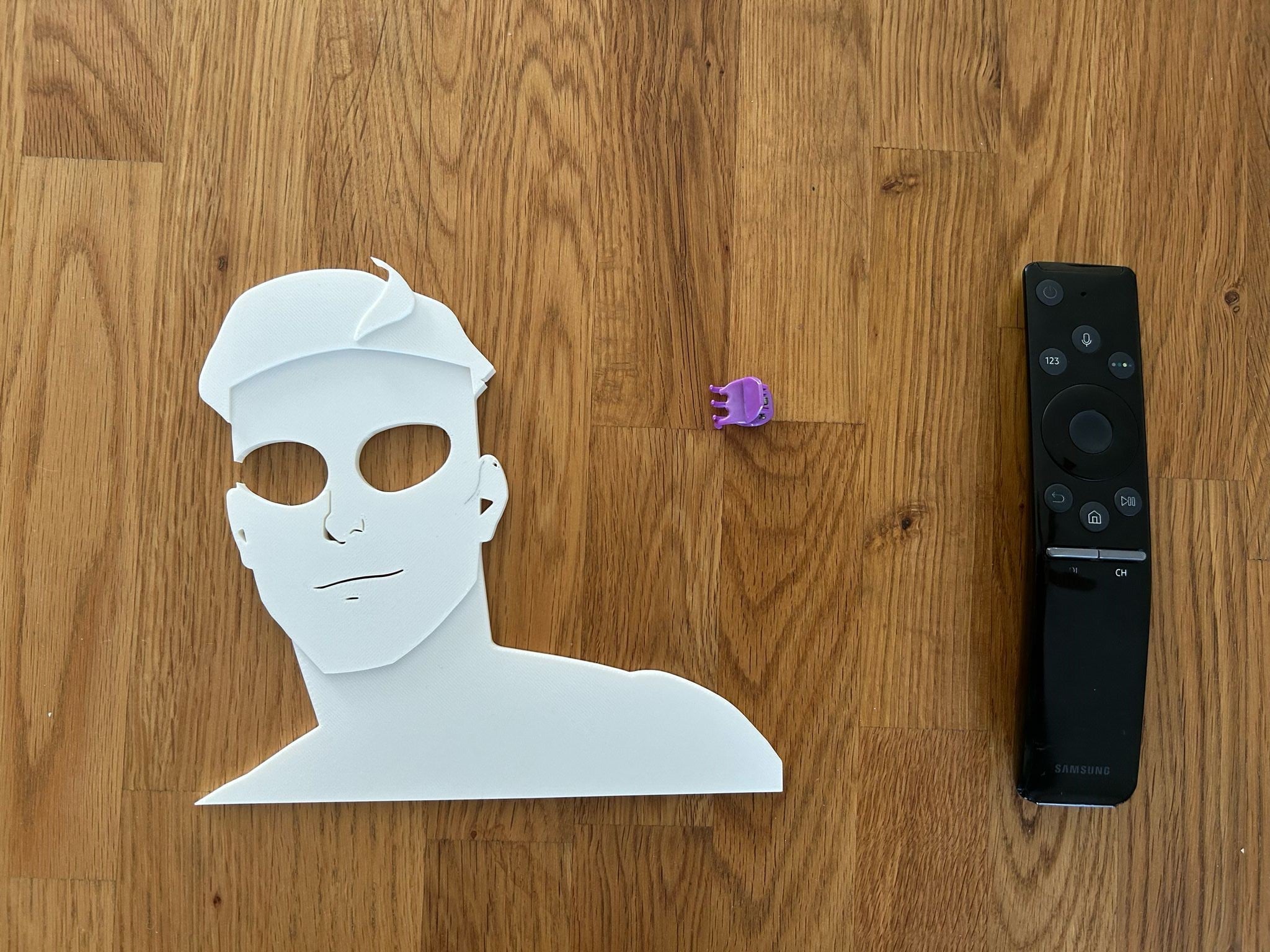 Silueta Invencible 3d model