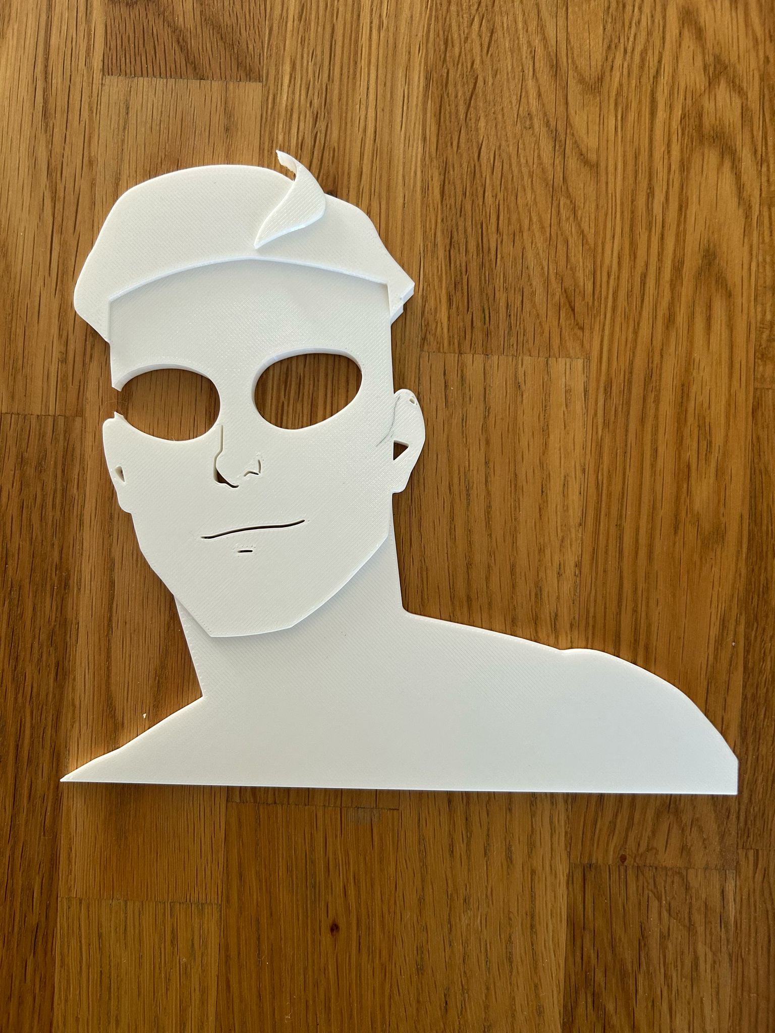 Silueta Invencible 3d model