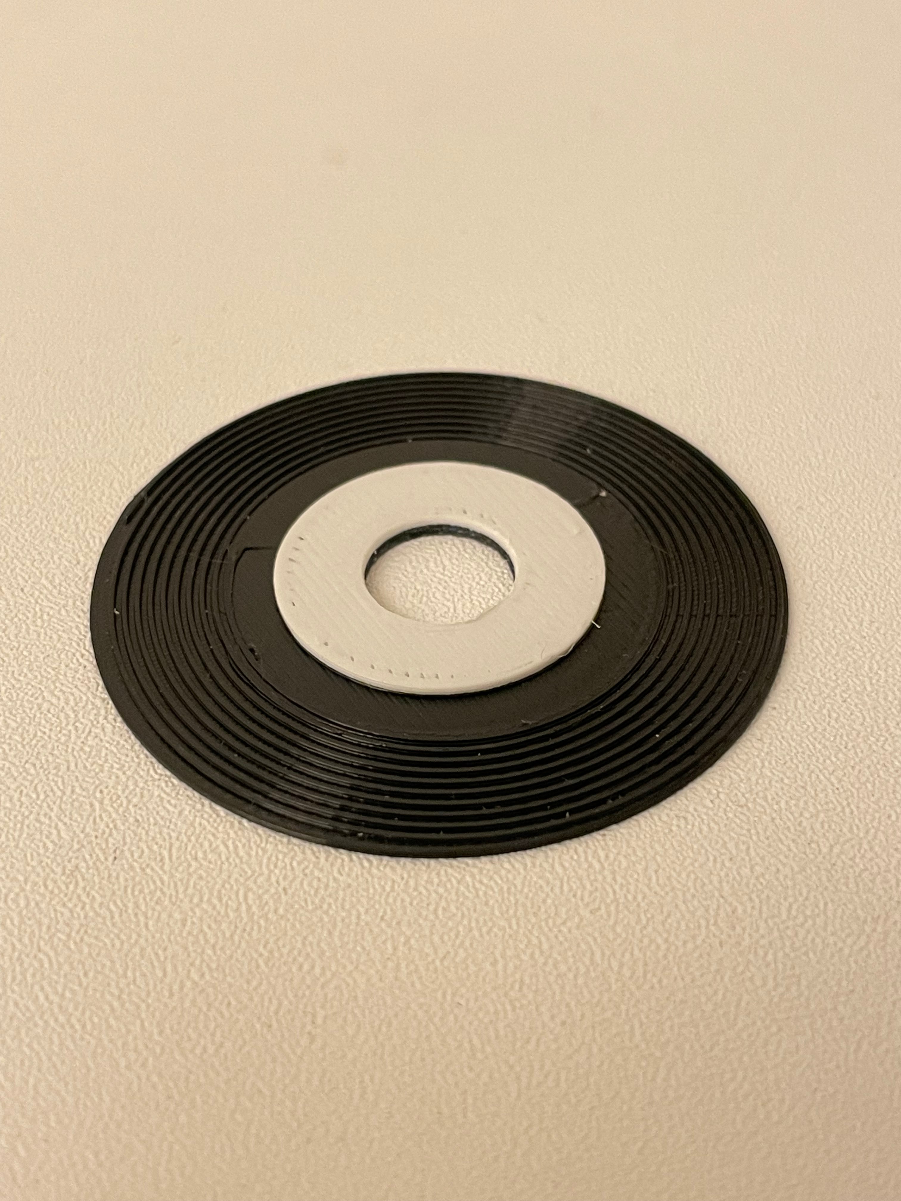 Mini 45rpm Record 3d model