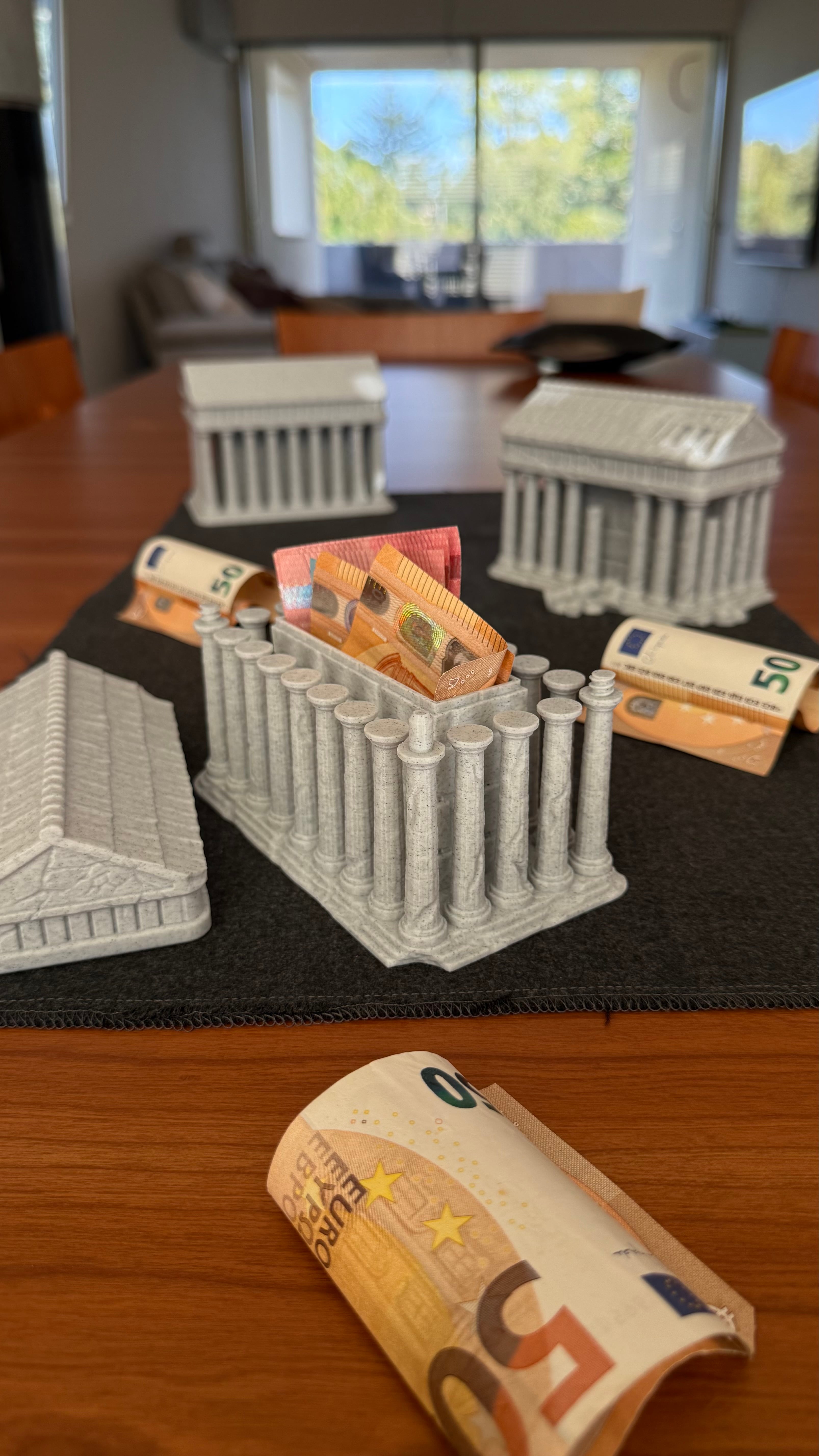 TEMPLE BOX | SECRET COMPARTMENT HIDE MONEY 3d model
