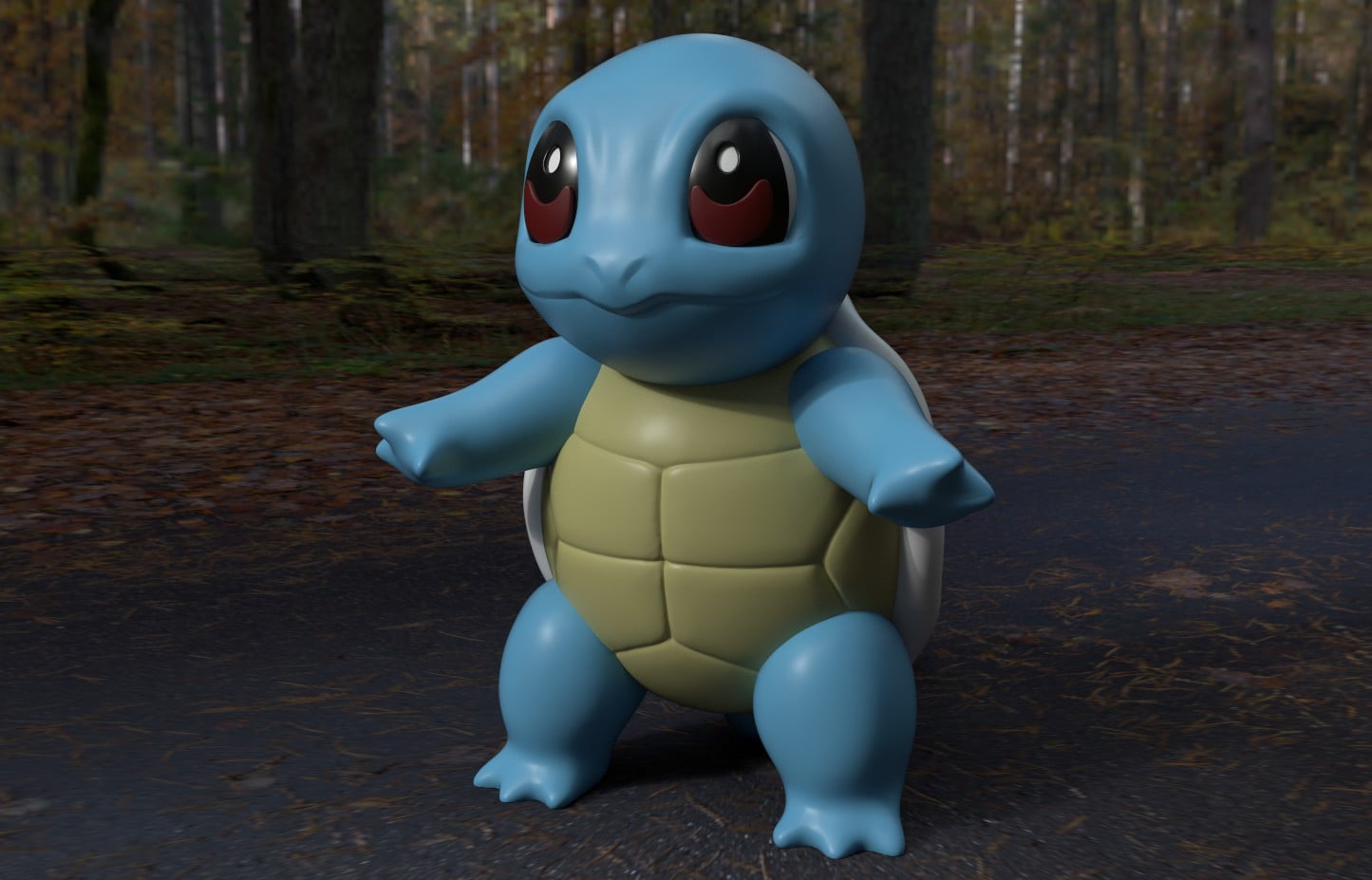 Squirtle 3d model