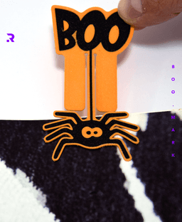 BOO.MARK - Halloween Fun Bookmark by RNDM3D 3d model