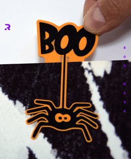 BOO.MARK - Halloween Fun Bookmark by RNDM3D 3d model