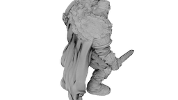 Bearded Warlord 3d model