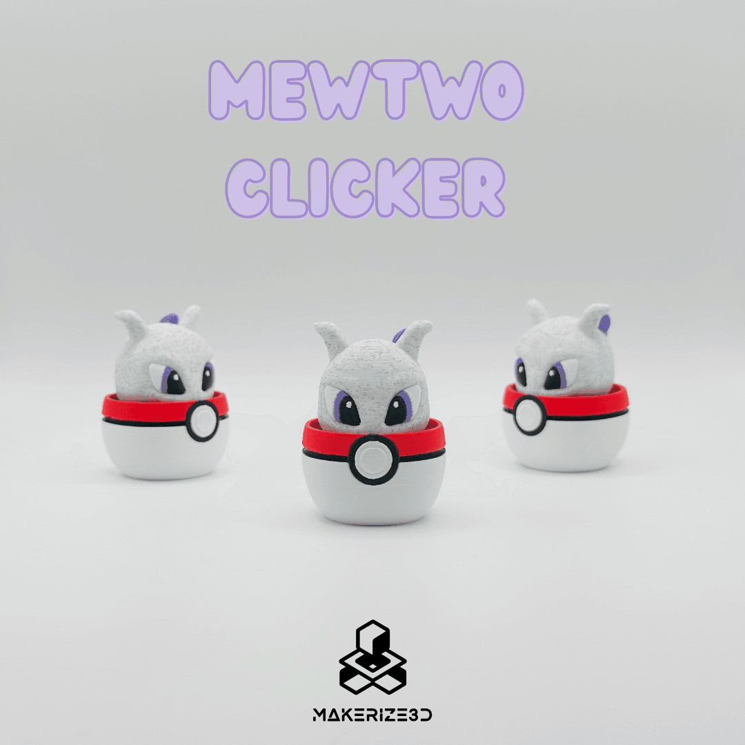 Mewtwo Clicker 3d model