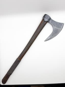 Long Viking Axe 3d model