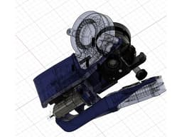Mantis Mosquito Orbiter for BLV Cube Metal Kit 3d model