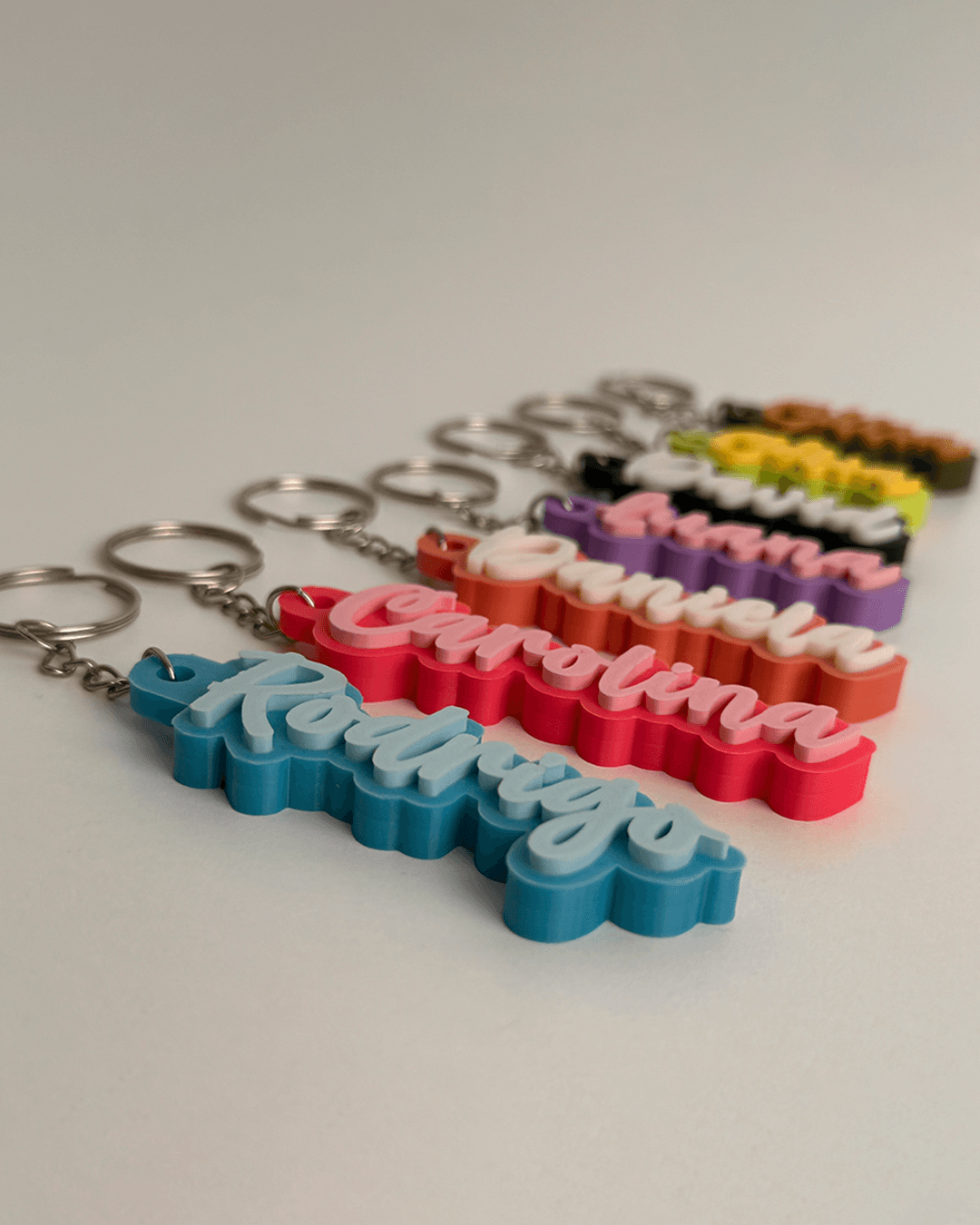 Name Keychain 3d model