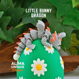 Little Bunny Dragon 3d model