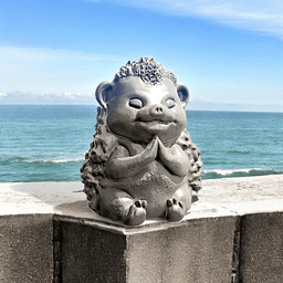 Hedgehog Meditating 3d model