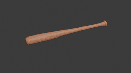 Baseball Bat v2 3d model