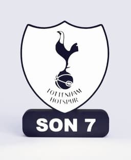 Tottenham Hotspur Sign - LED Strip Compatible 3d model
