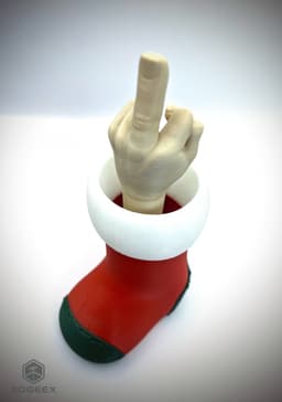 Surprise Christmas Stocking 3d model