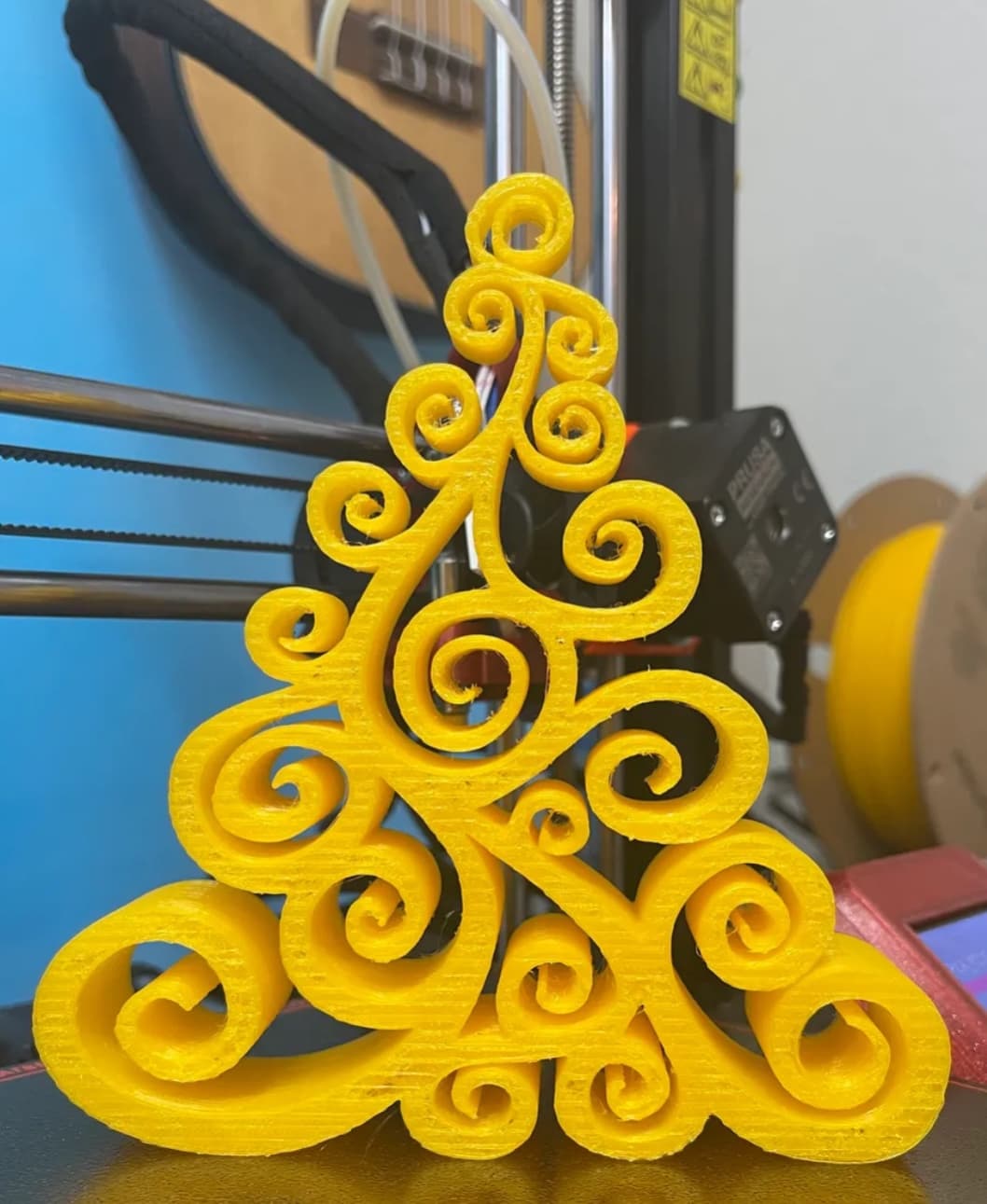 Fun print! You can add fuzzy skin to try to make some texture too.