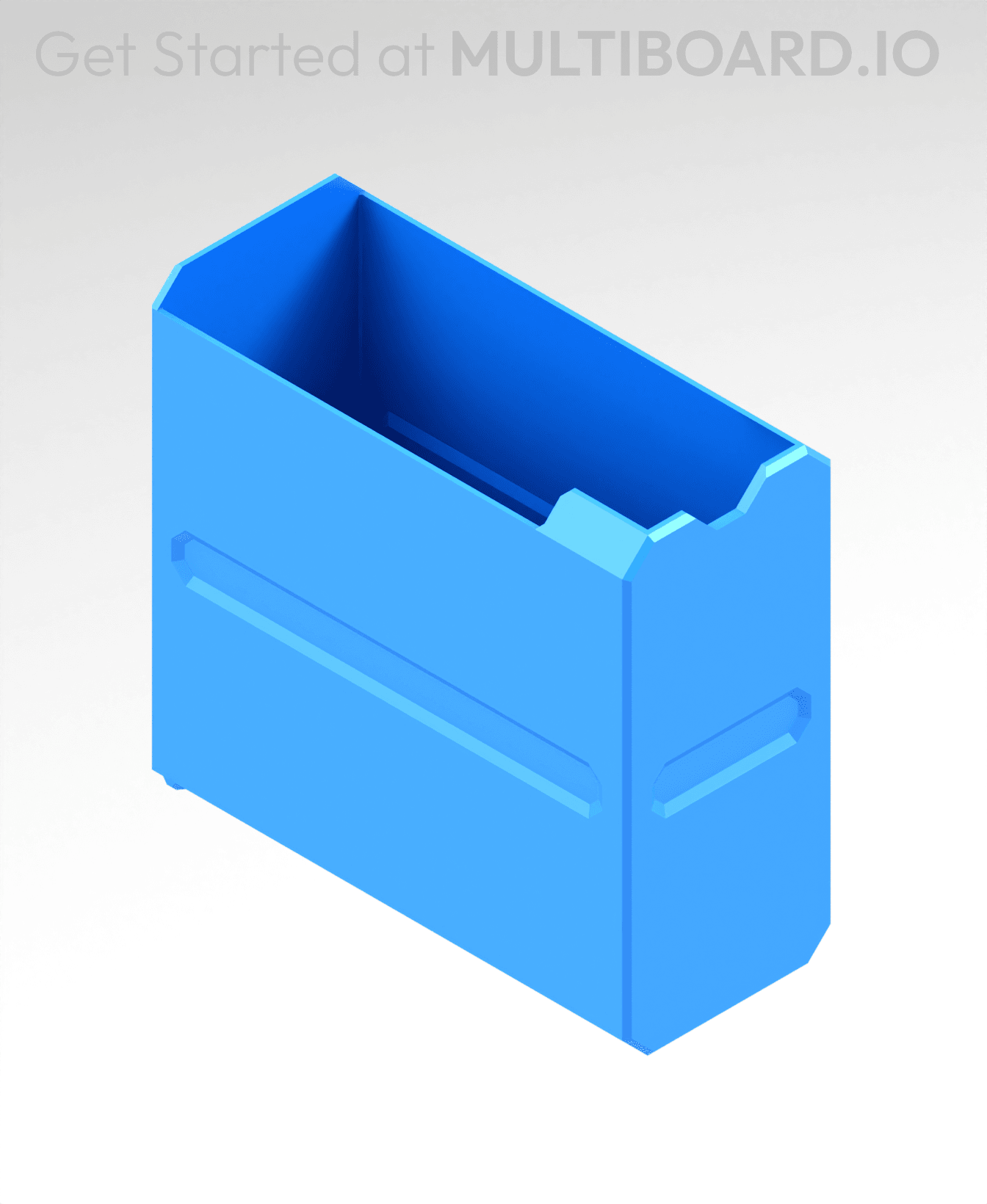 1x2x2 LU - MultiBin Simple Drawer 3d model