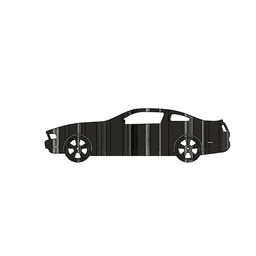 S197 Mustang Flip Art 3d model