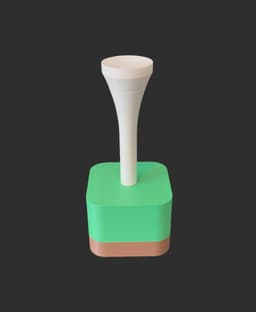 Golf Tee Pen 3d model