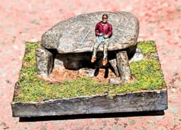 Rhoslan Dolmen 1:76 scale model 3d model
