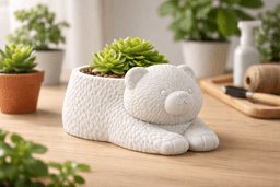 Bear Planter.stl 3d model