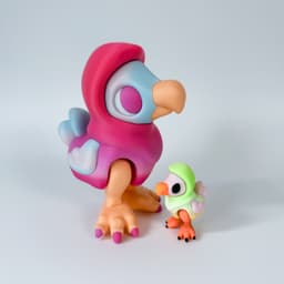 Dodo Flexi and Crate 3d model
