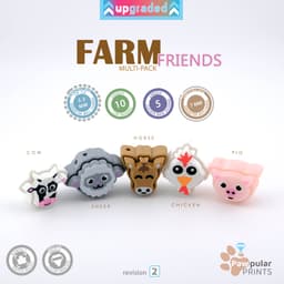 Farm Friends 3d model