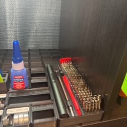 Electric Screwdriver and Bit Holder 3d model