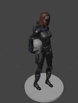 Bo Katan Bounty Hunter V1 3d model