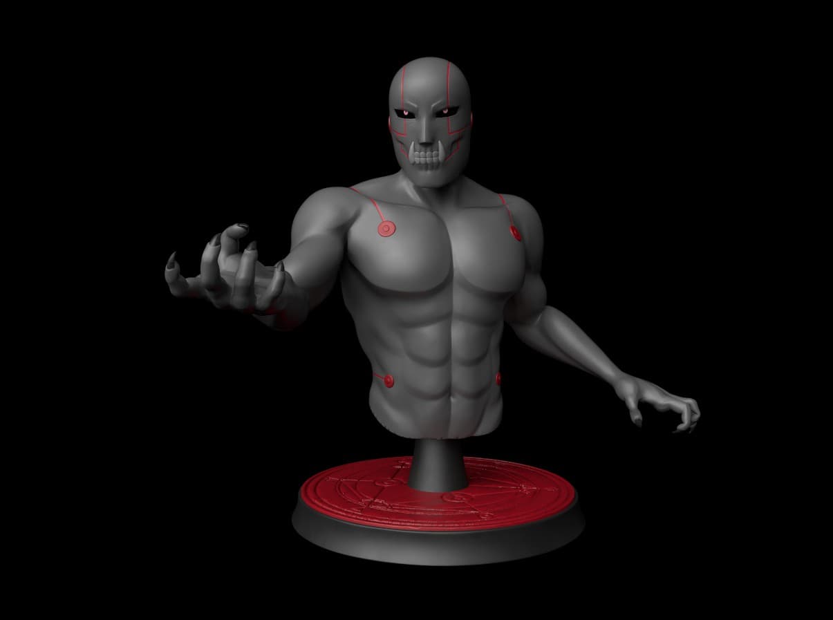 Greed -(Fullmetal Alchemist Brotherhood) 3d model