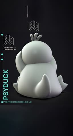 Psyduck - Pokemon - Fan Art 3d model