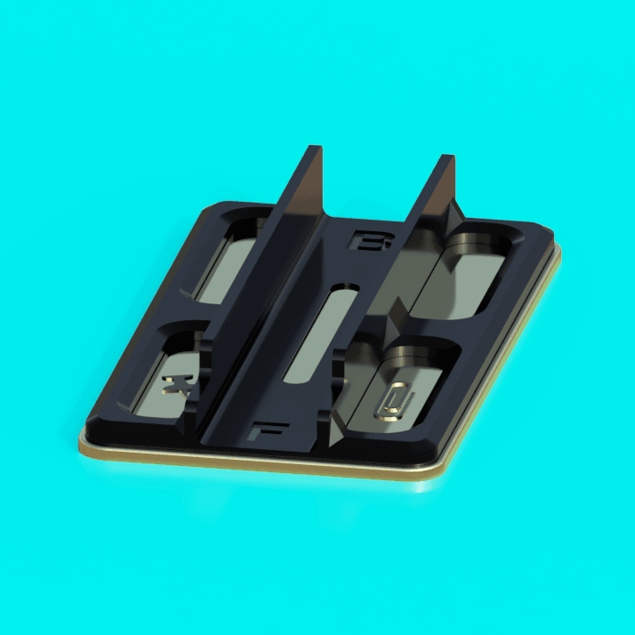HP ProDesk Mini Desktop Vertical Stand 3d model