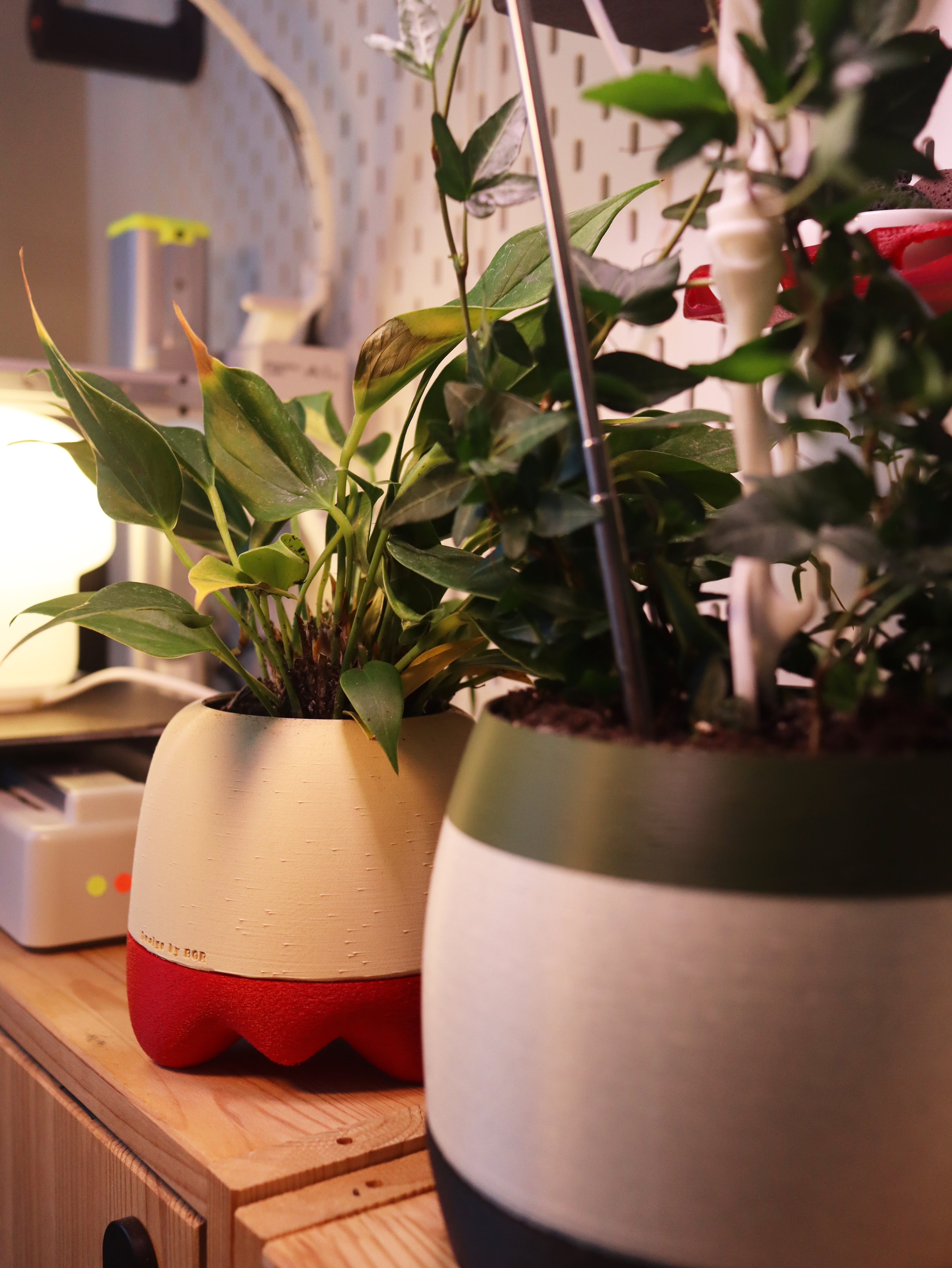 Pluffy pots 3d model