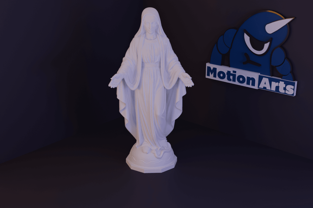 Nossa Senhora das Graças.stl 3d model