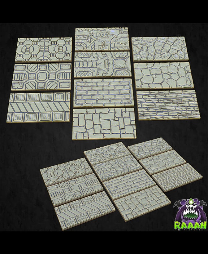 40mm x 20mm stand 3d model