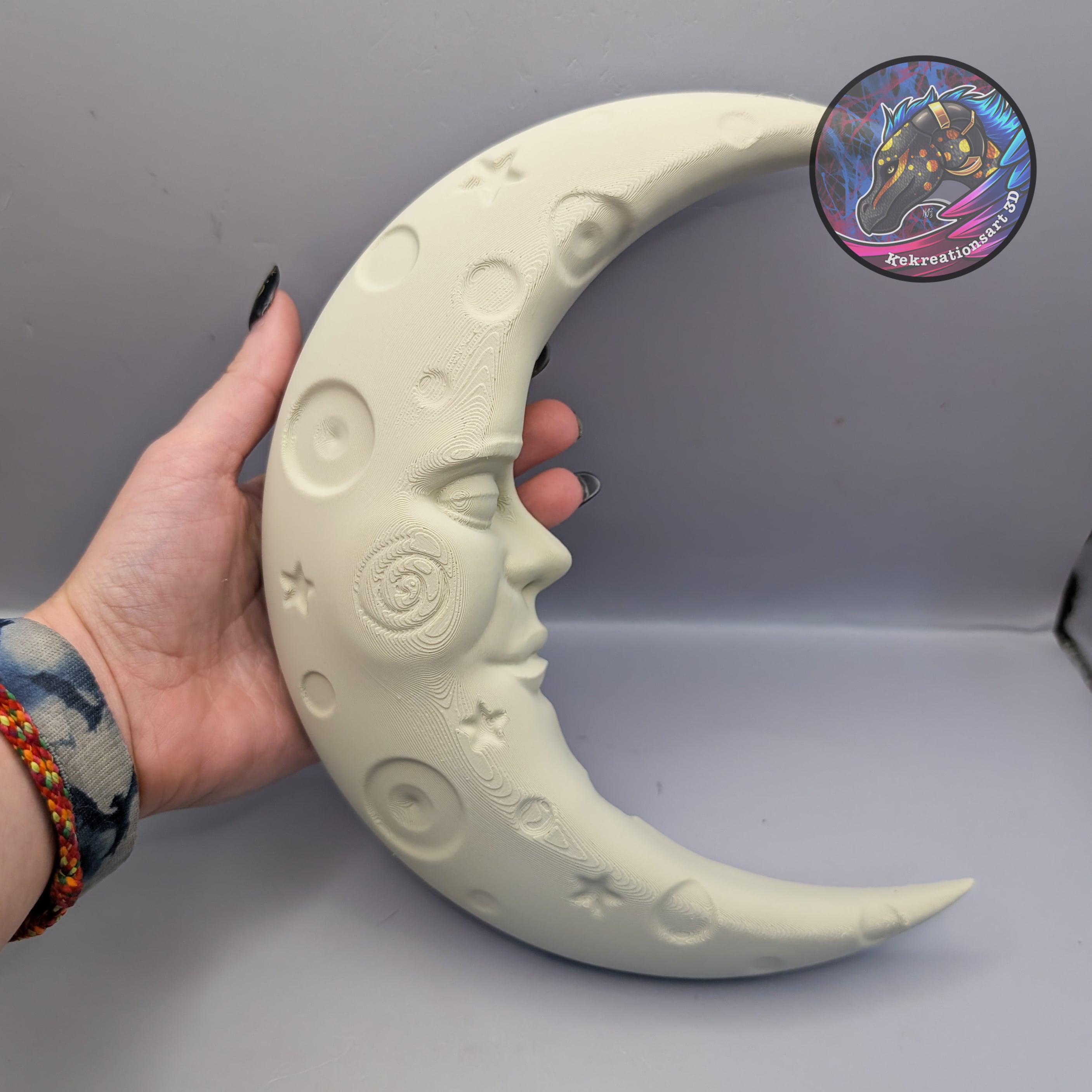 wall moon 3d model