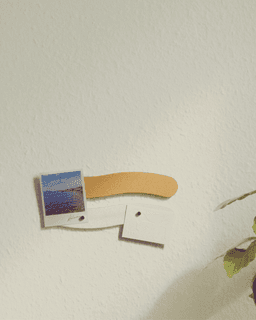 Magnetic Note Keeper 3d model