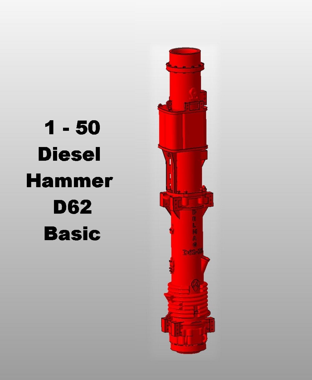 1 - 50 Dieselhammer D62 Basic.stl 3d model