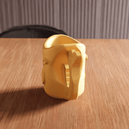 Whale Fish Stylized Mug Planter Desk Organizer 3d model
