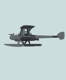 1:144 Gotha W.D.11 3d model