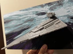 Imperial Star Destroyer - Hueforge Hybrid 3d model