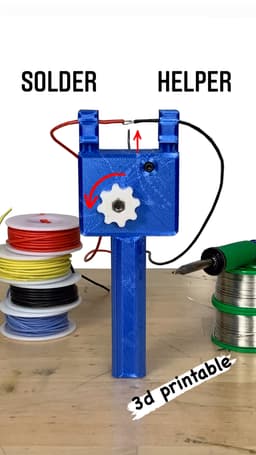 Soldering Helper - Completed Soldering Helper! - 3d model