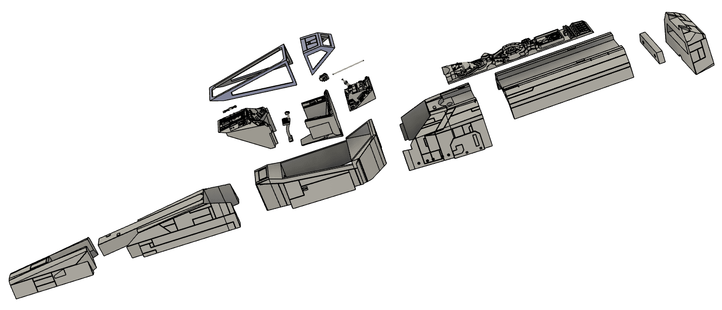 Model-X MK I (1/12 Scale) 3d model