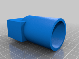 Belt Sander Vacuum Adapter 3d model