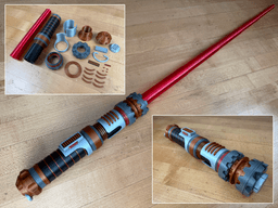 The Incinerator Collapsing Lightsaber 3d model