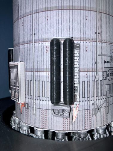 Starship COPVs 3d model
