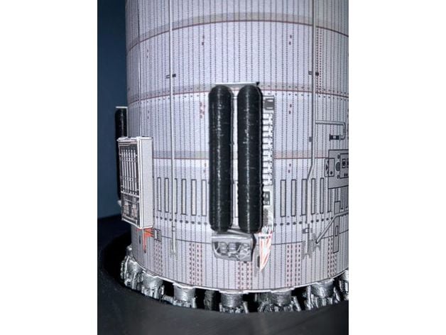Starship COPVs 3d model