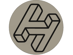 Handshake Coaster 3d model