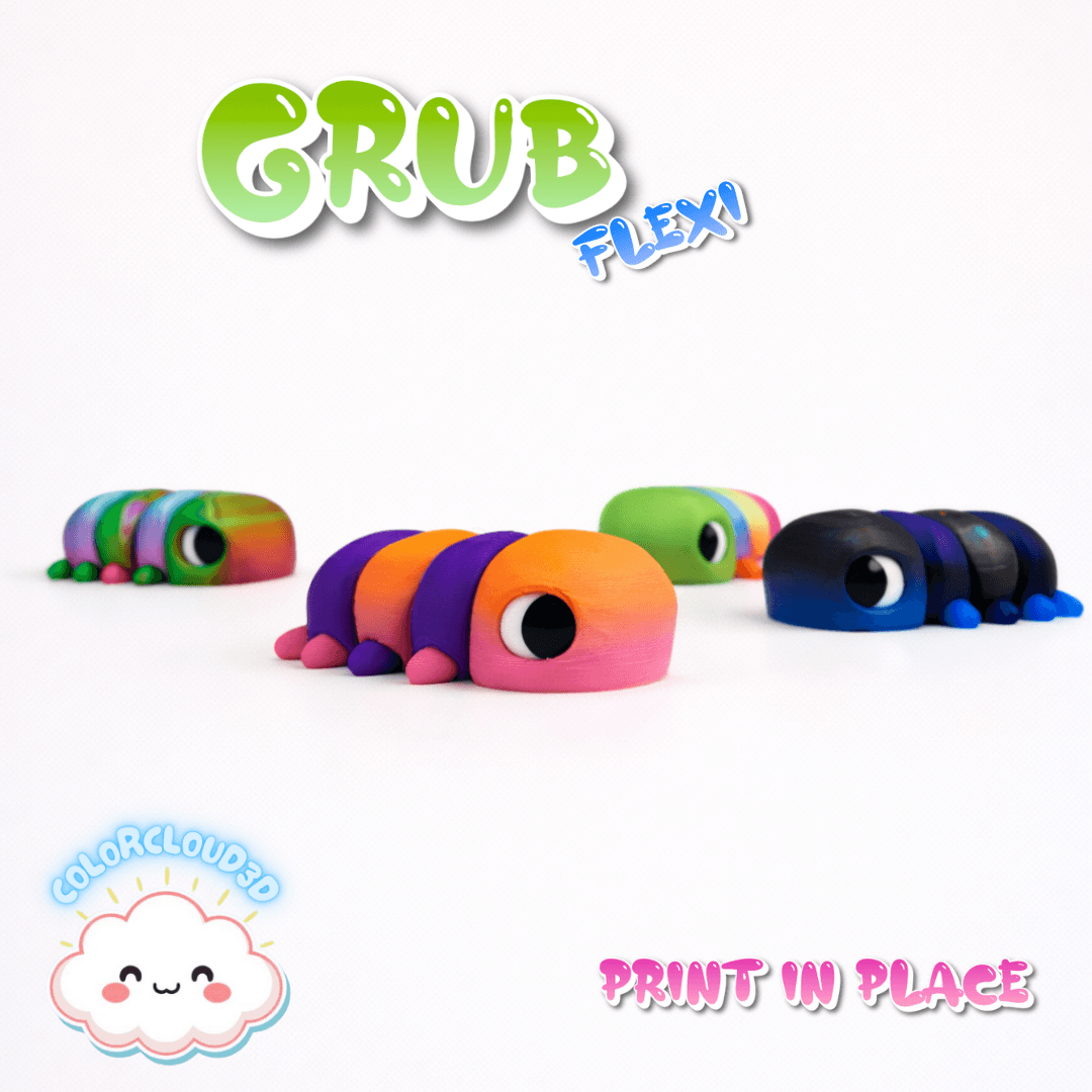 Grub Flexi 3d model