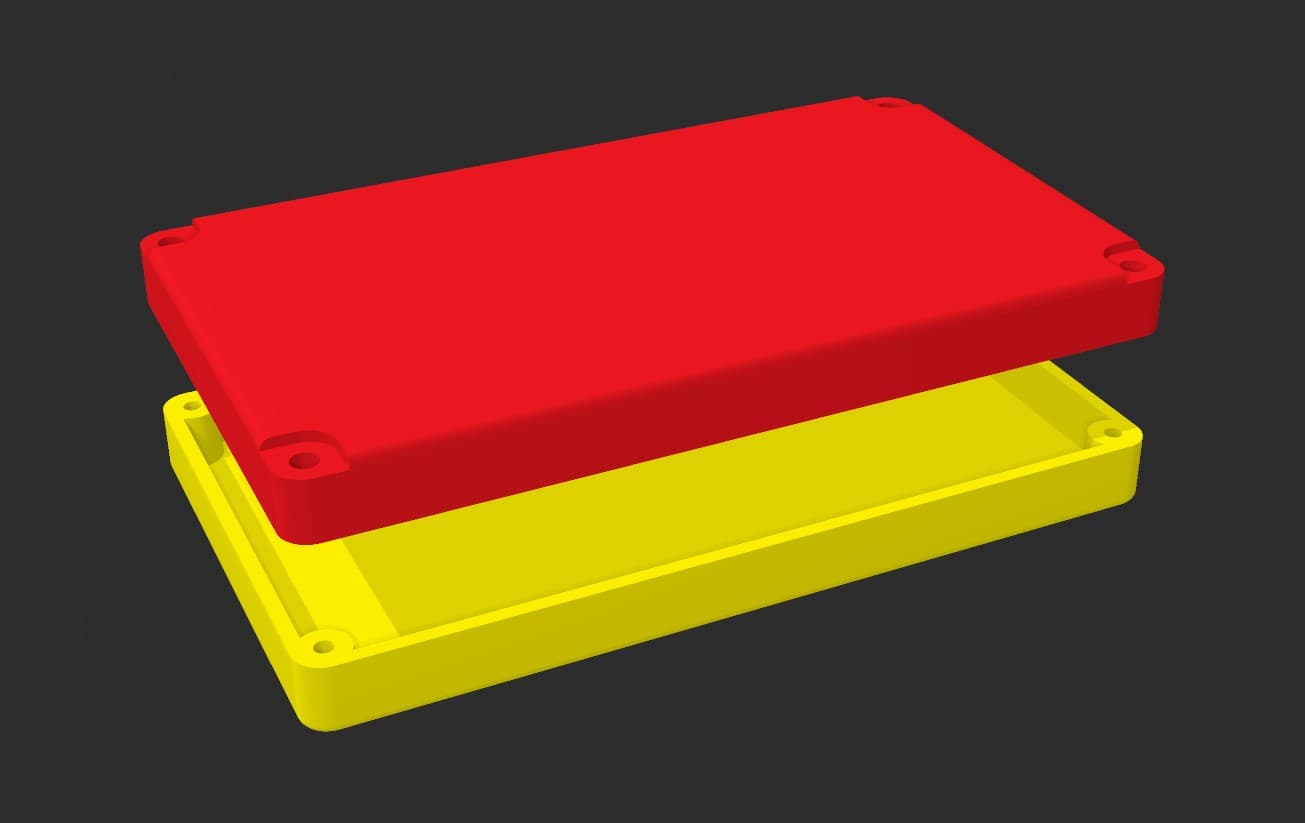 Enclosure Case Box 3d model