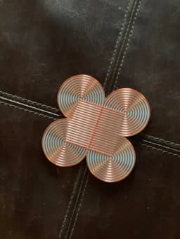 Concentric Circles 2 Retro Coaster 3d model