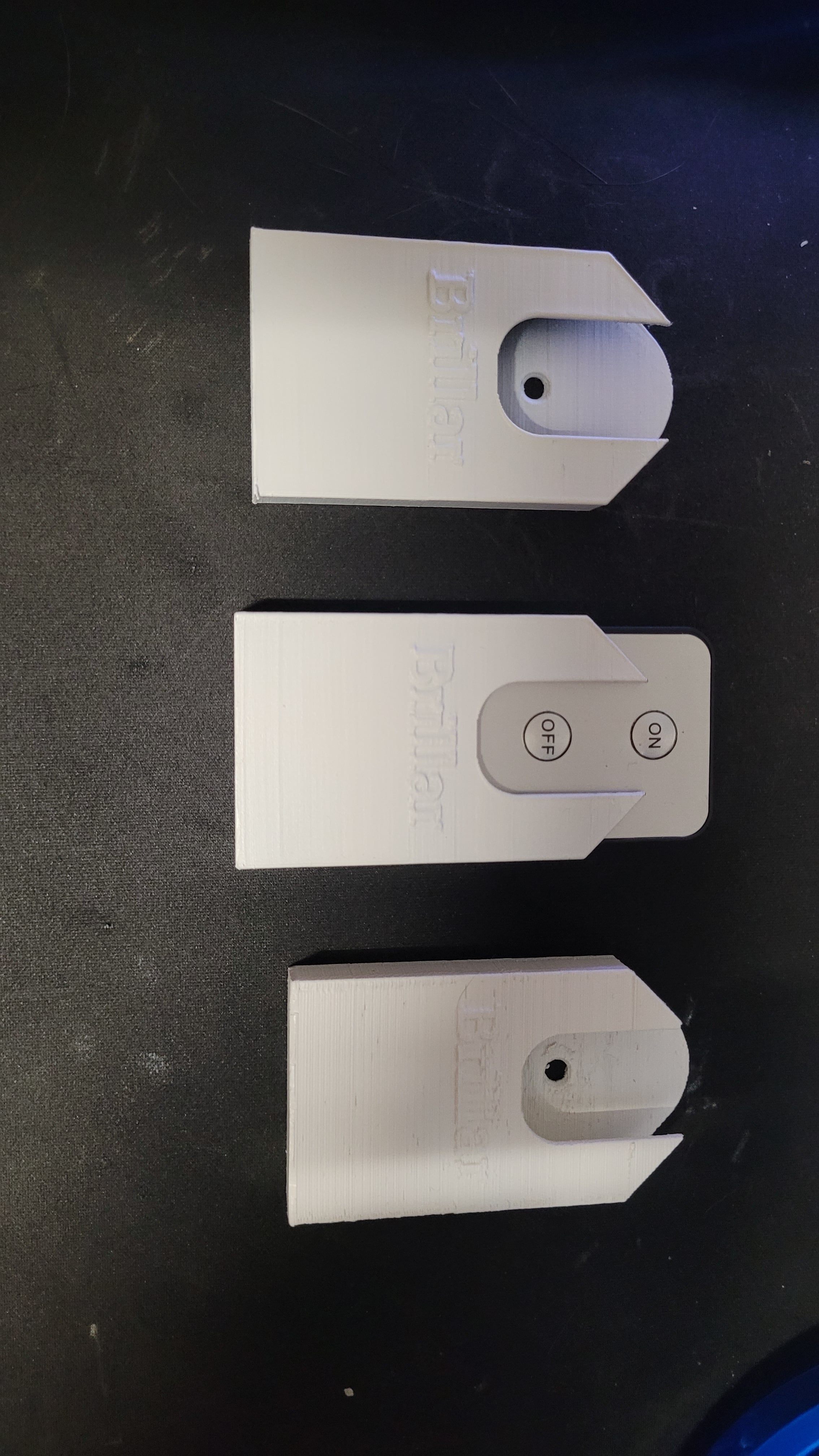 Brillar LED Remote Control Wall holder 3d model